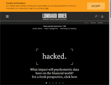 Tablet Screenshot of lombardodier.com